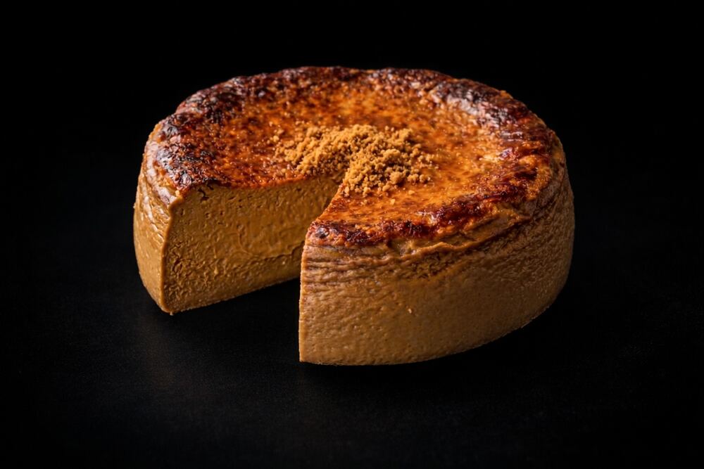 Pastís de formatge La Cremada — Galeta Lotus